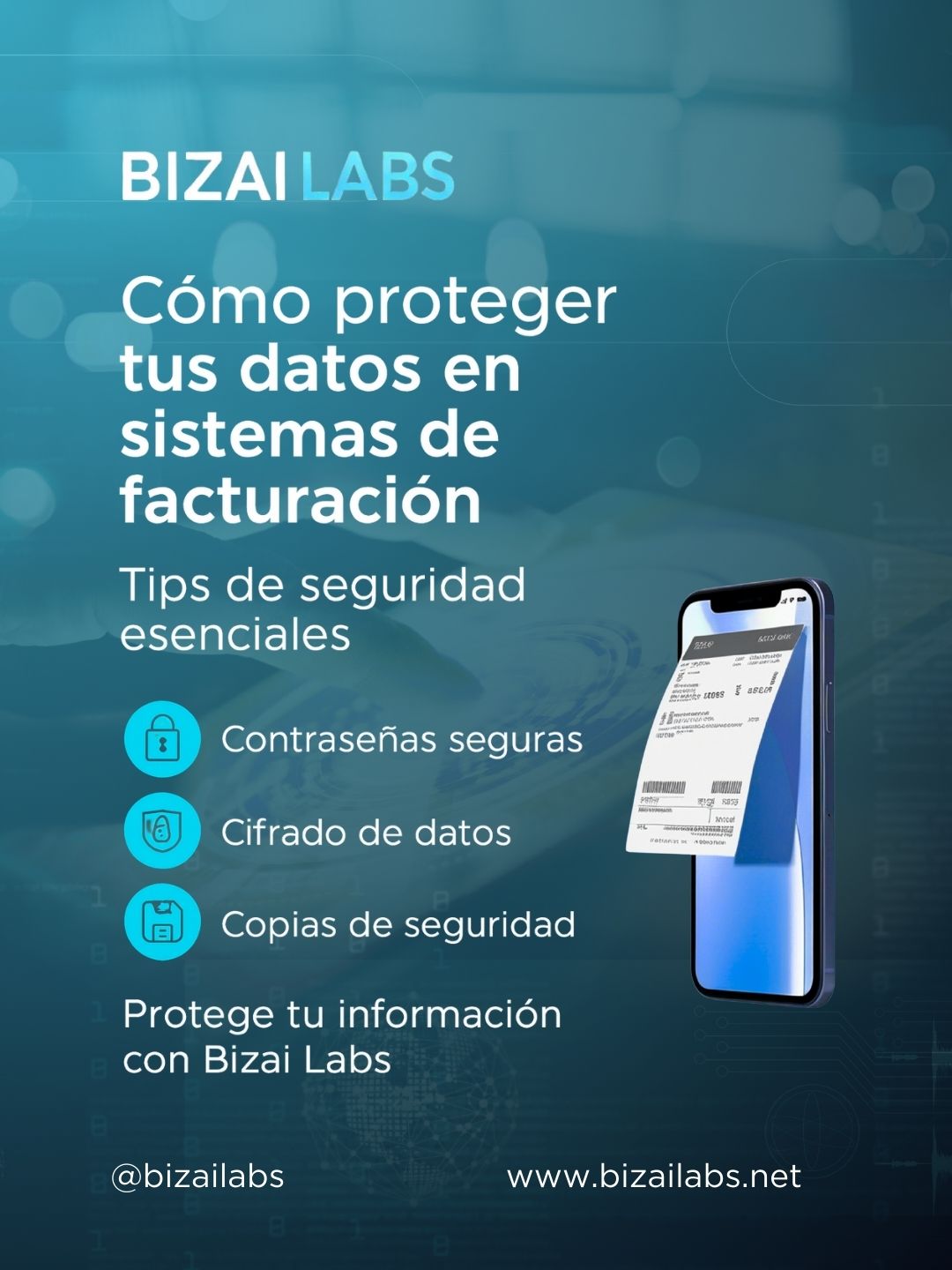 Cómo proteger tus datos en sistemas de facturación